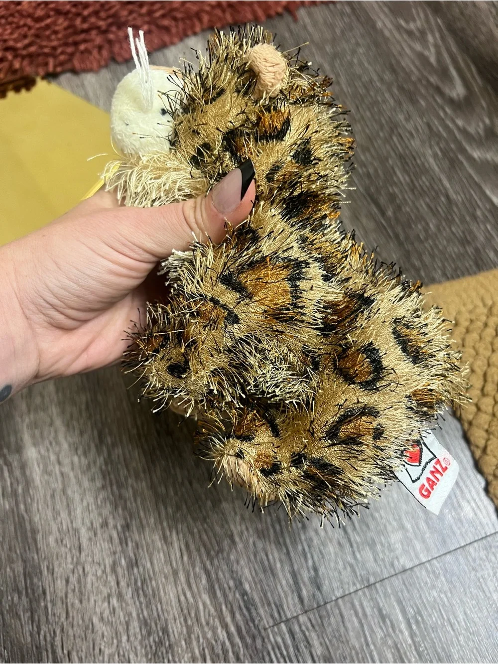 Webkinz lil kinz leopard cat plush toy stuffed animal Y2K gift brown